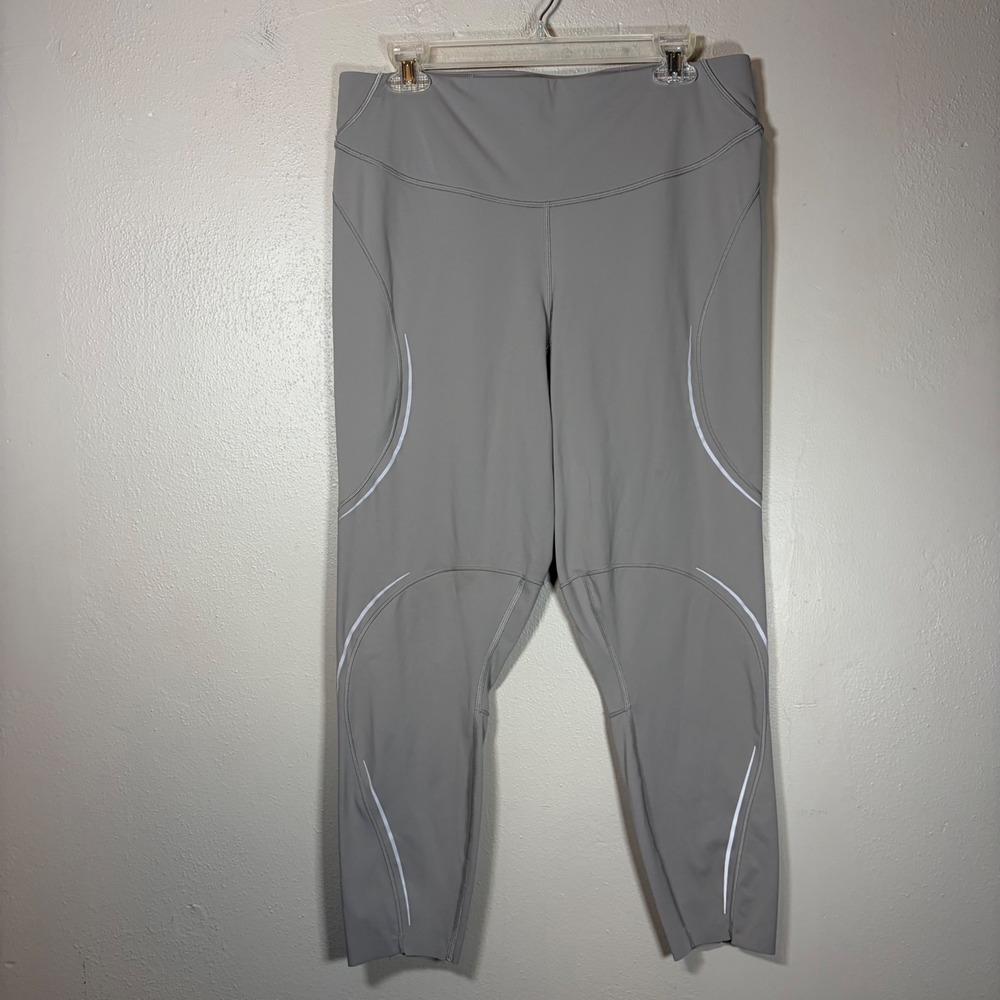 Lululemon SenseKnit High-Rise Running Tights 28 Grey LW5EMYS Size 14